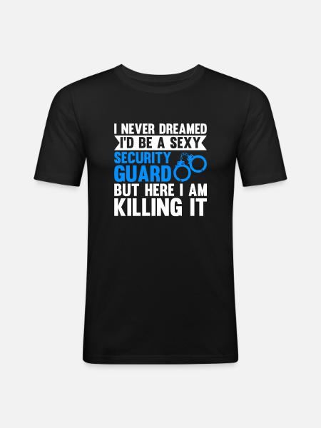Security Clothing Security Accessories - Men's Slim Fit T-Shirt - black