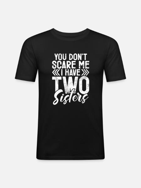Brother Gifts - Men's Slim Fit T-Shirt - black