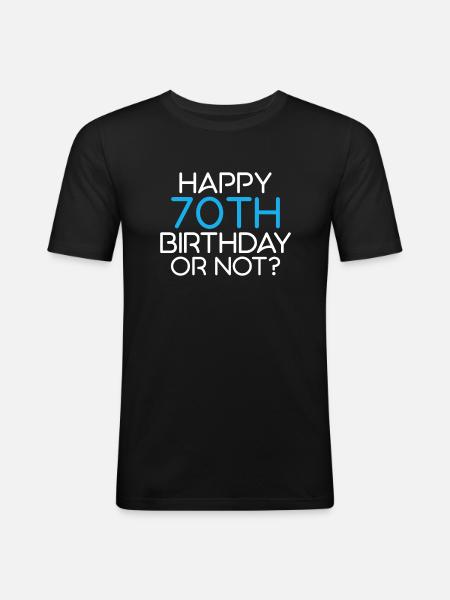 Cadeaux grand-père - T-shirt près du corps Homme - noir