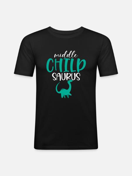 Middle Child Gifts - Men's Slim Fit T-Shirt - black