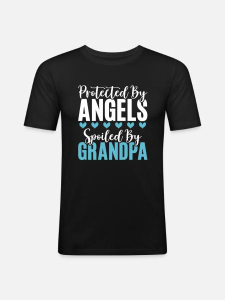 Granddaughter Gifts - Men's Slim Fit T-Shirt - black