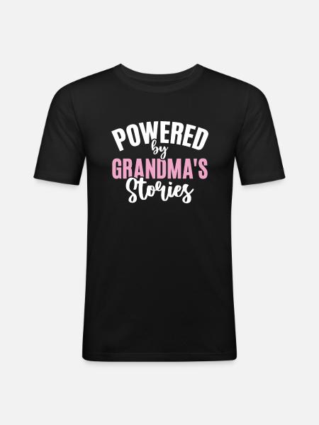 Granddaughter Gifts - Men's Slim Fit T-Shirt - black