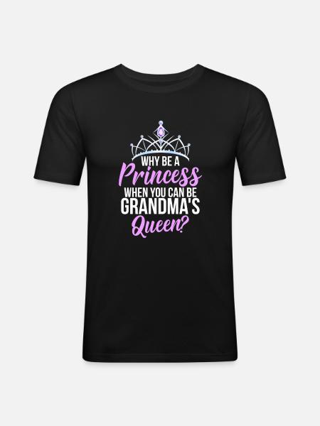 Granddaughter Gifts - Men's Slim Fit T-Shirt - black