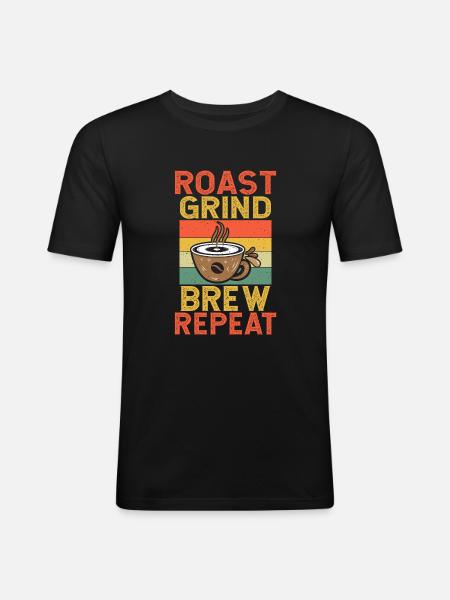 Coffee Gifts - Men's Slim Fit T-Shirt - black