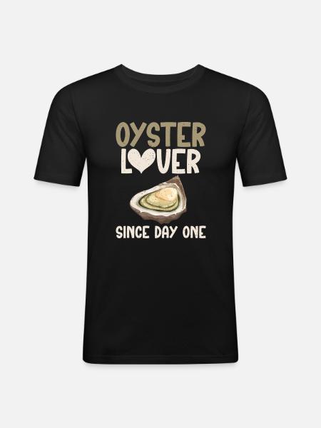 Oyster Gifts - Men's Slim Fit T-Shirt - black