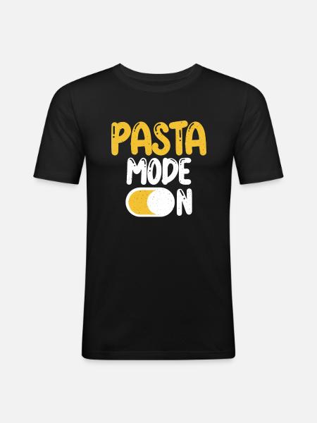 Pasta Lover Gifts - Men's Slim Fit T-Shirt - black