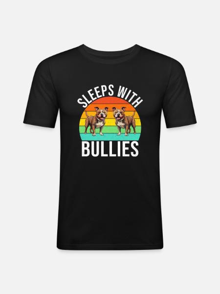 American Bully Gifts - Men's Slim Fit T-Shirt - black