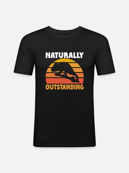 Chameleon Gifts - Men's Slim Fit T-Shirt - black