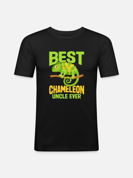 Chameleon Gifts - Men's Slim Fit T-Shirt - black