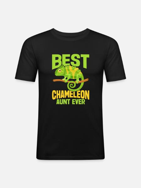 Chameleon Gifts - Men's Slim Fit T-Shirt - black