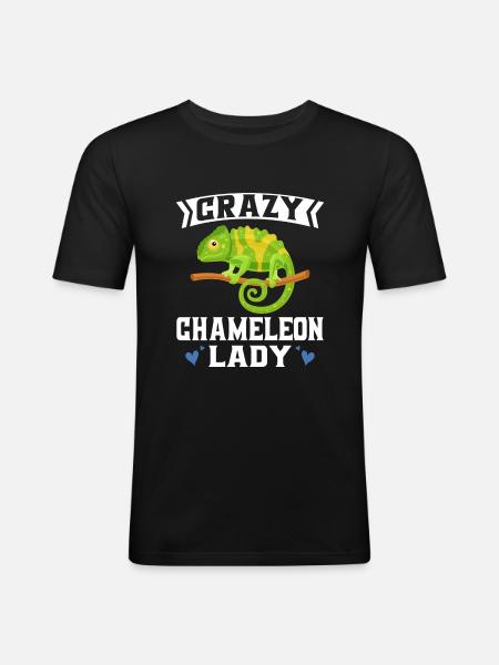 Chameleon Gifts - Men's Slim Fit T-Shirt - black