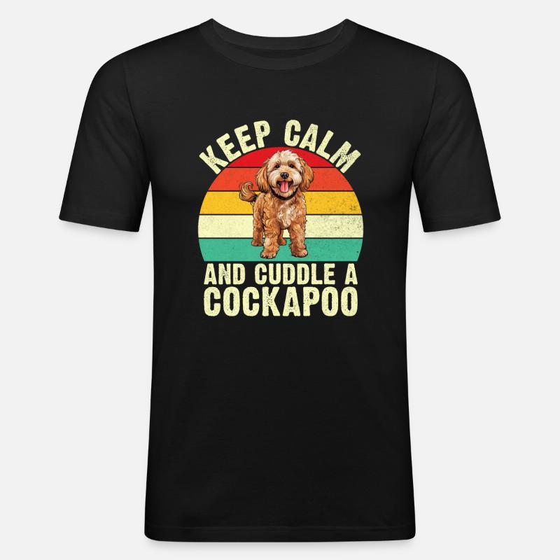 Cockapoo Gifts - Men's Slim Fit T-Shirt - black