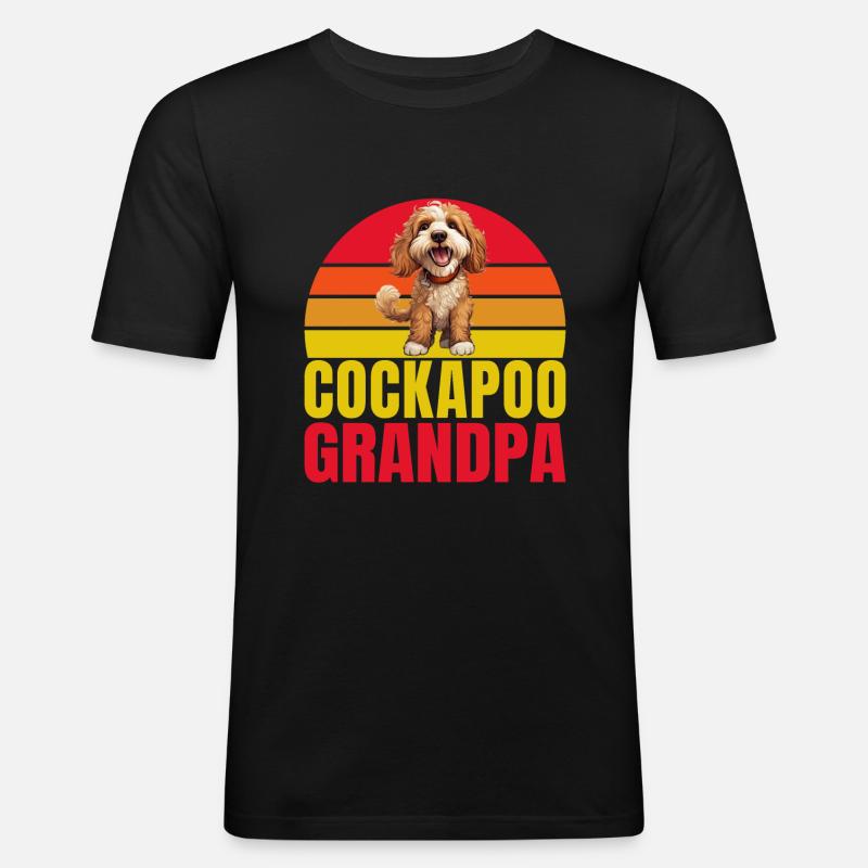 Cockapoo Gifts - Men's Slim Fit T-Shirt - black