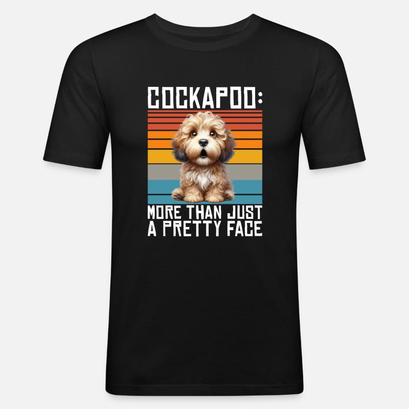Cockapoo Gifts - Men's Slim Fit T-Shirt - black