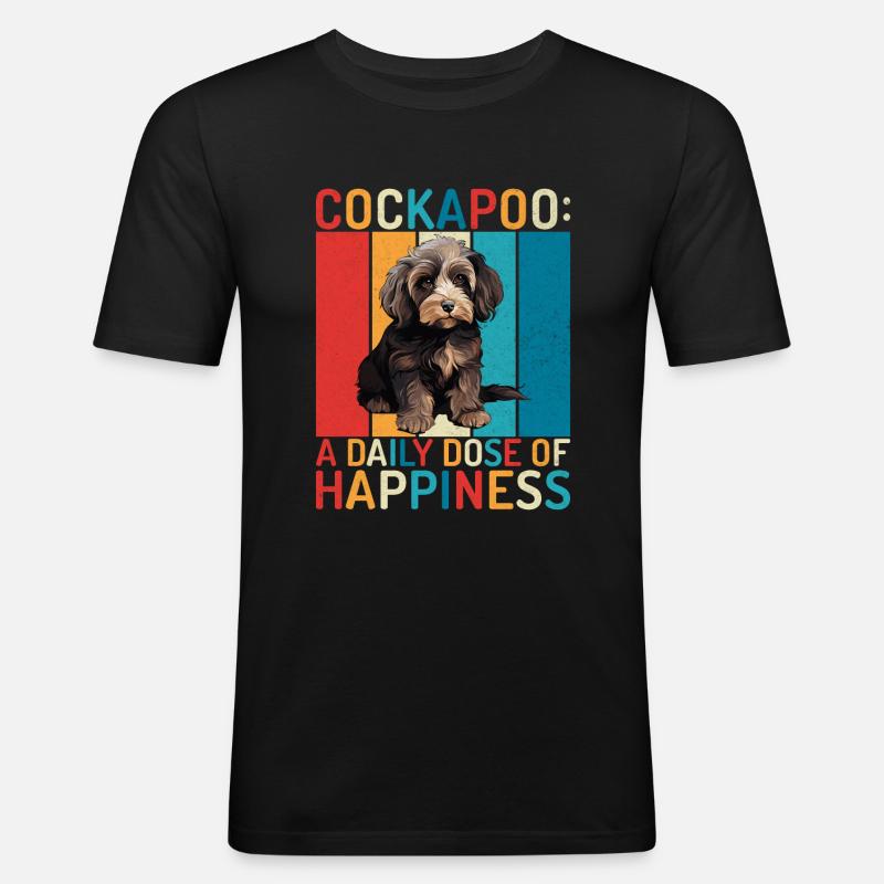 Cockapoo Gifts - Men's Slim Fit T-Shirt - black