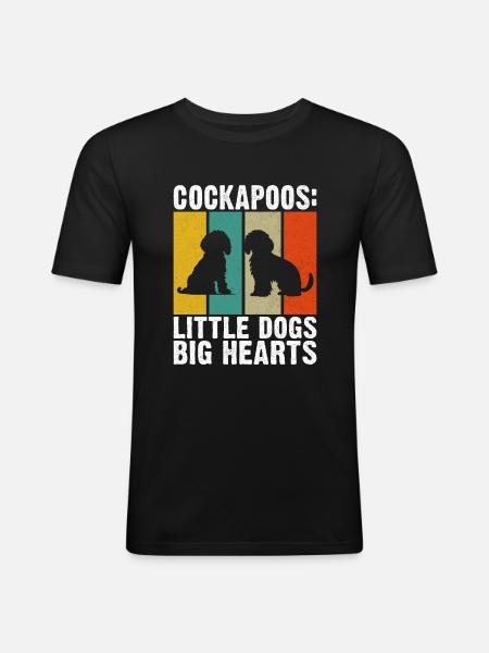 Cockapoo Gifts - Men's Slim Fit T-Shirt - black