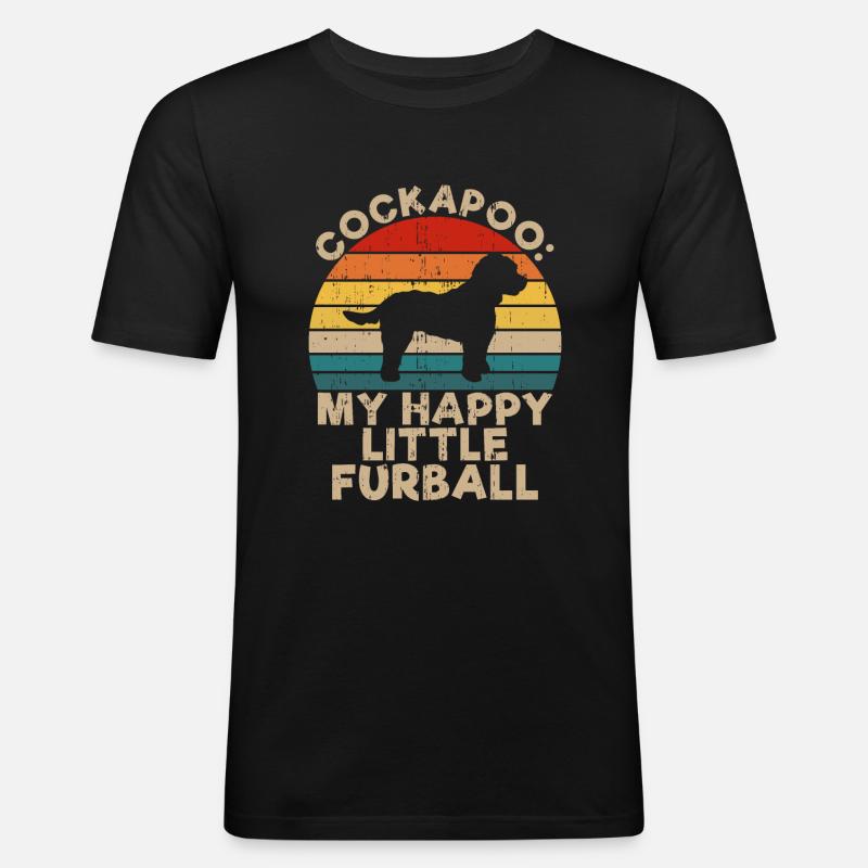 Cockapoo Gifts - Men's Slim Fit T-Shirt - black