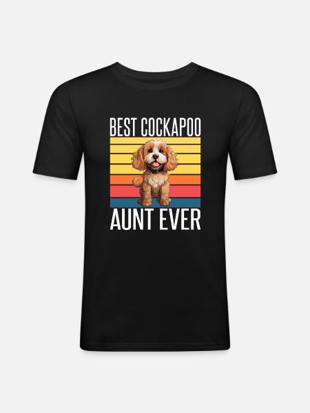 Cockapoo Gifts - Men's Slim Fit T-Shirt - black