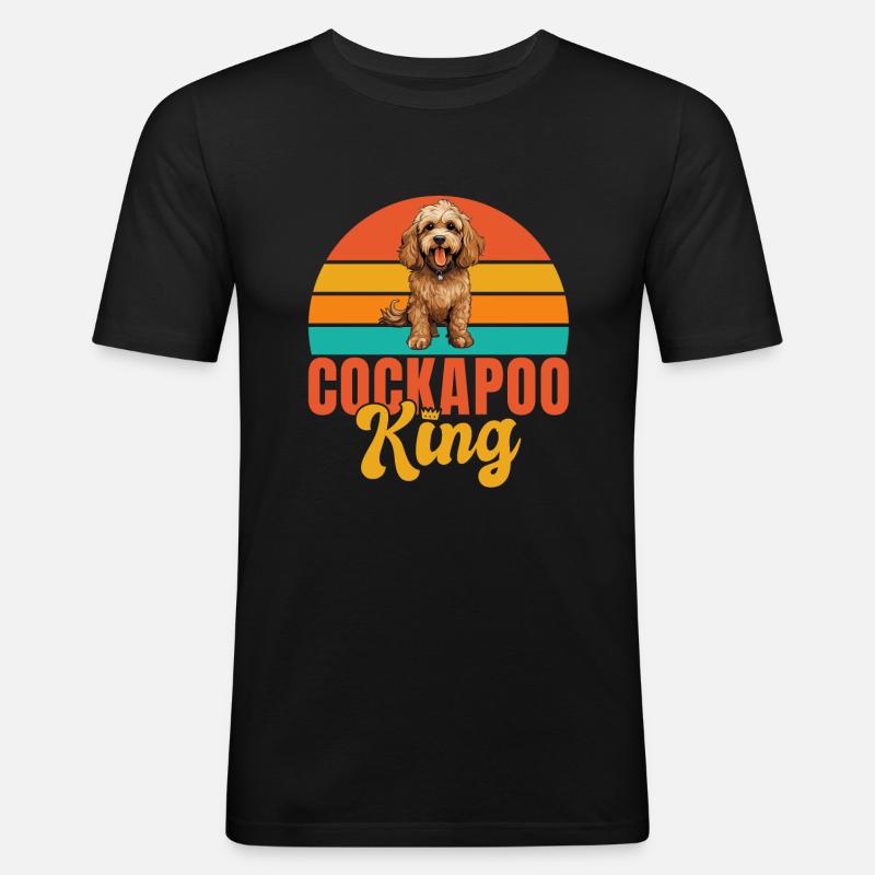 Cockapoo Gifts - Men's Slim Fit T-Shirt - black