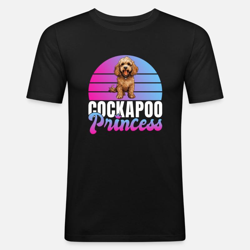 Cockapoo Gifts - Men's Slim Fit T-Shirt - black