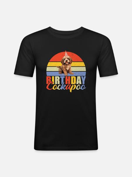 Cockapoo Gifts - Men's Slim Fit T-Shirt - black