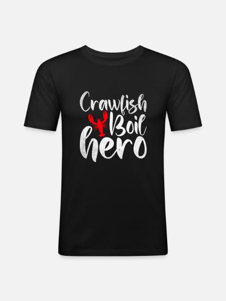 Crawfish Gifts - Men's Slim Fit T-Shirt - black