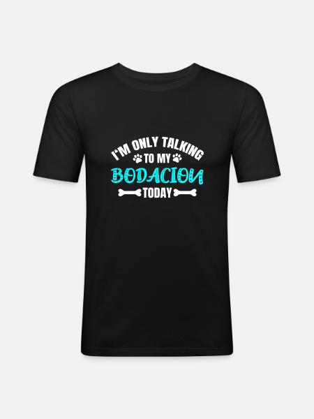 Bodacion - Men's Slim Fit T-Shirt - black