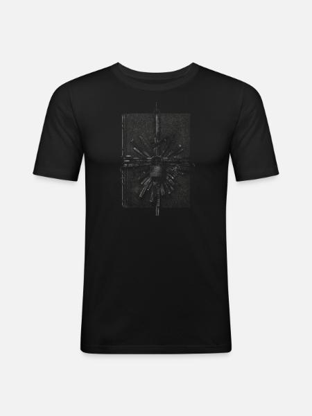 Keys of Secrecy Design - Men's Slim Fit T-Shirt - black