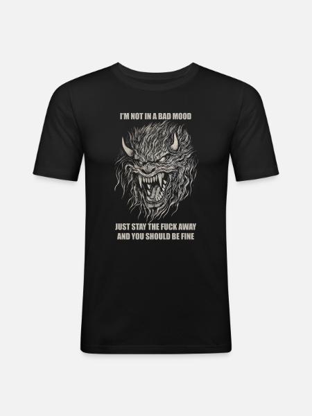 Unhinged - Men's Slim Fit T-Shirt - black