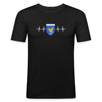 Venice Gondola Italy Venezia - Men's Slim Fit T-Shirt - black - Front - Nik (191cm)