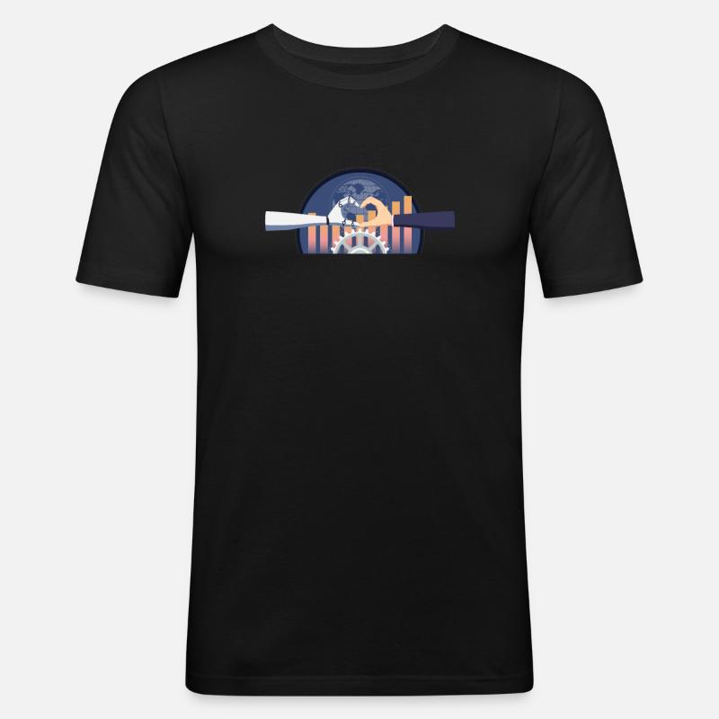 Artificial Intelligence Ai Chat - Men's Slim Fit T-Shirt - black