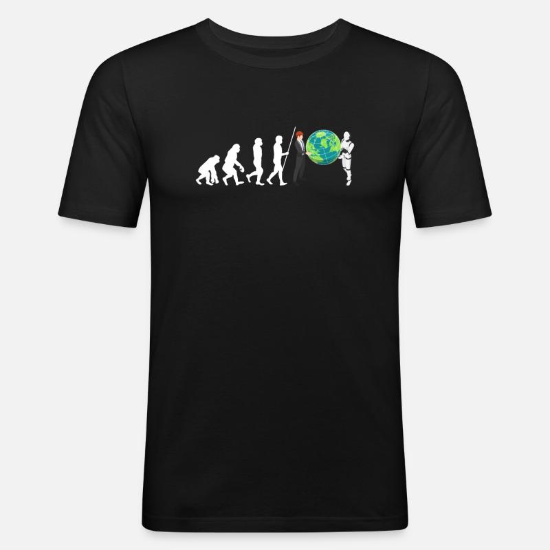 Artificial Intelligence Ai Chat - Männer Slim Fit T-Shirt - Schwarz
