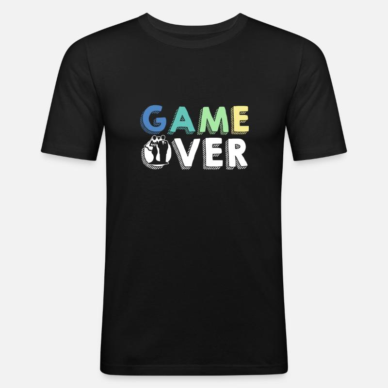 Junggesellenabschied - Männer Slim Fit T-Shirt - Schwarz
