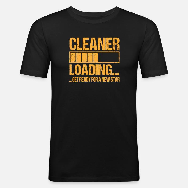 Cleaner loading Cleaner Training - Men's Slim Fit T-Shirt - black