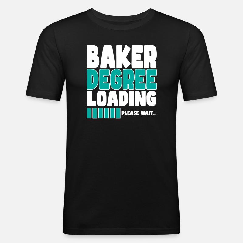 Baker invites training - Men's Slim Fit T-Shirt - black