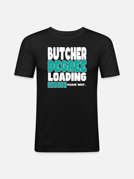 Metzger invites training - Men's Slim Fit T-Shirt - black