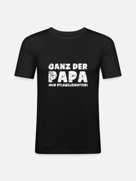 Sohn Junge Geschenk - Männer Slim Fit T-Shirt - Schwarz