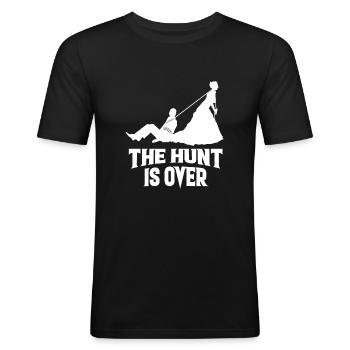 Bachelor Party JGA T-Shirt - Men's Slim Fit T-Shirt - black - Front - Nik (191cm)