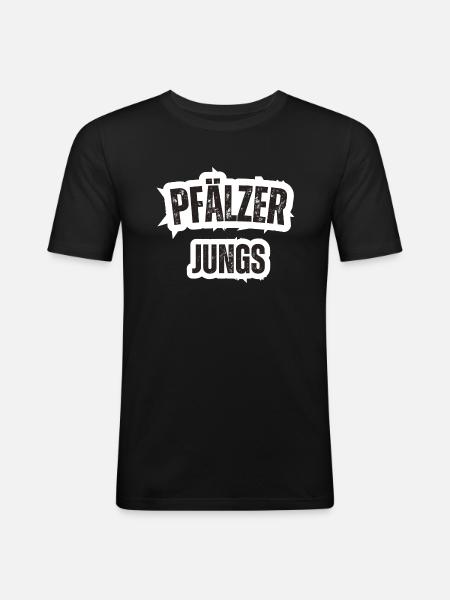 Palatinate Boys - Men's Slim Fit T-Shirt - black