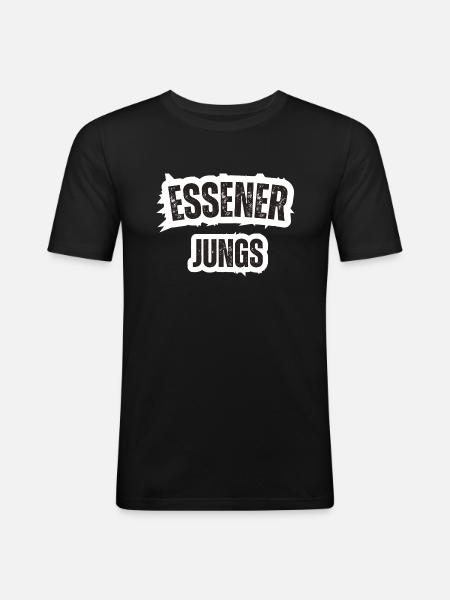 Essen Boys - Men's Slim Fit T-Shirt - black