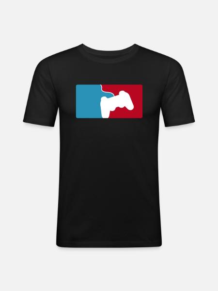ESPORT - Men's Slim Fit T-Shirt - black