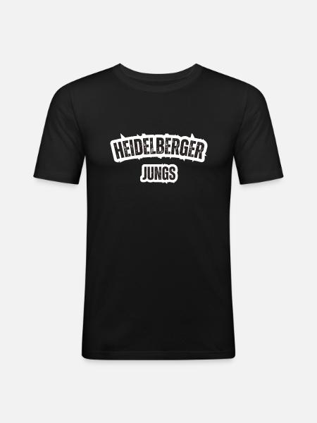 Heidelberg Boys - Men's Slim Fit T-Shirt - black