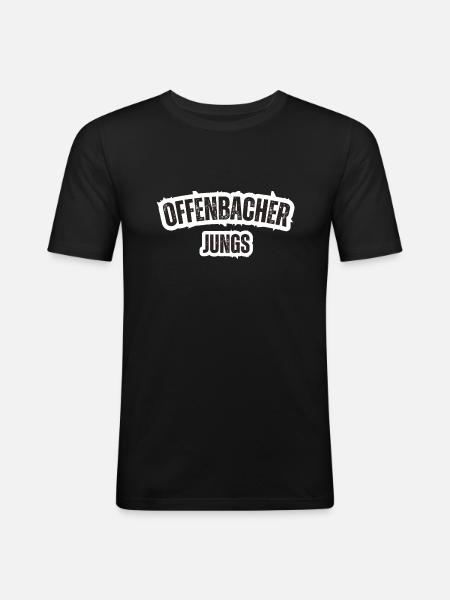 Offenbacher Boys - Men's Slim Fit T-Shirt - black