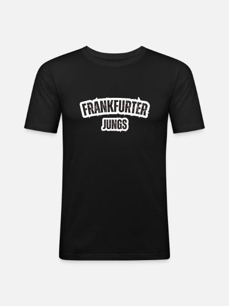 Frankfurt Boys - Men's Slim Fit T-Shirt - black