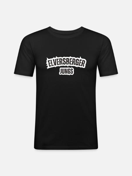 Elversberg Boys - Men's Slim Fit T-Shirt - black