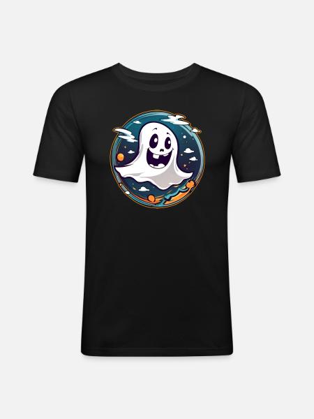 Cute little bogeyman - Men's Slim Fit T-Shirt - black