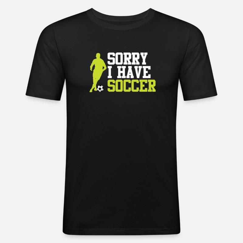 Ich Habe - Männer Slim Fit T-Shirt - Schwarz