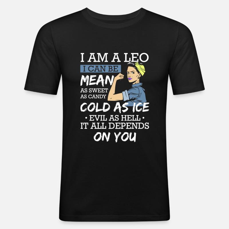 Sternzeichen Astrologie Konstellation - Männer Slim Fit T-Shirt - Schwarz