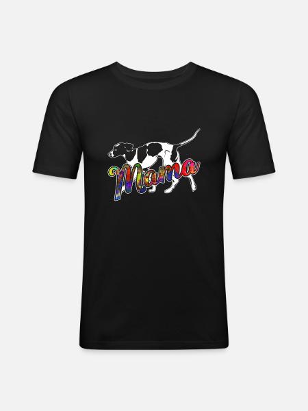 Foxhound Foxhound Mama - Men's Slim Fit T-Shirt - black
