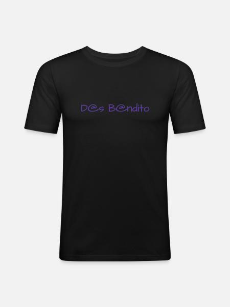 Le Bandito - T-shirt près du corps Homme - noir